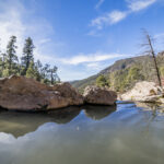 Mountain Views from the Hot Spring