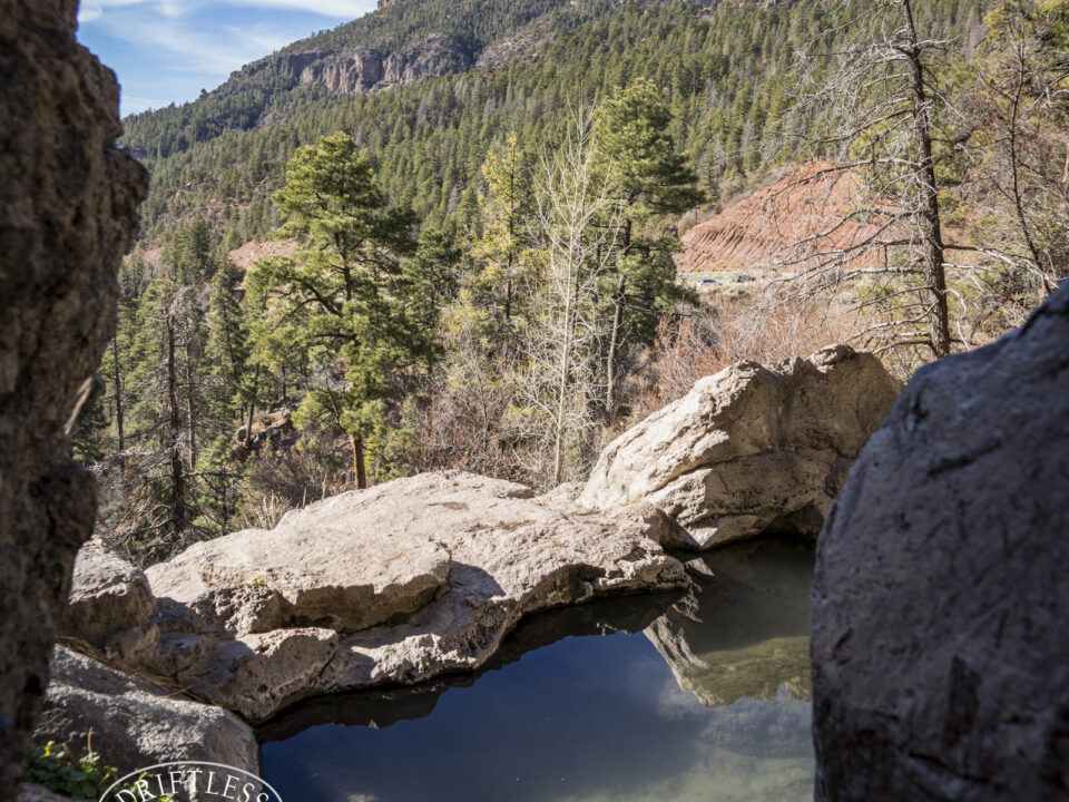 New Mexico Mountain Hot Spring