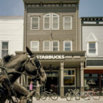 Starbucks on Mackinac Island