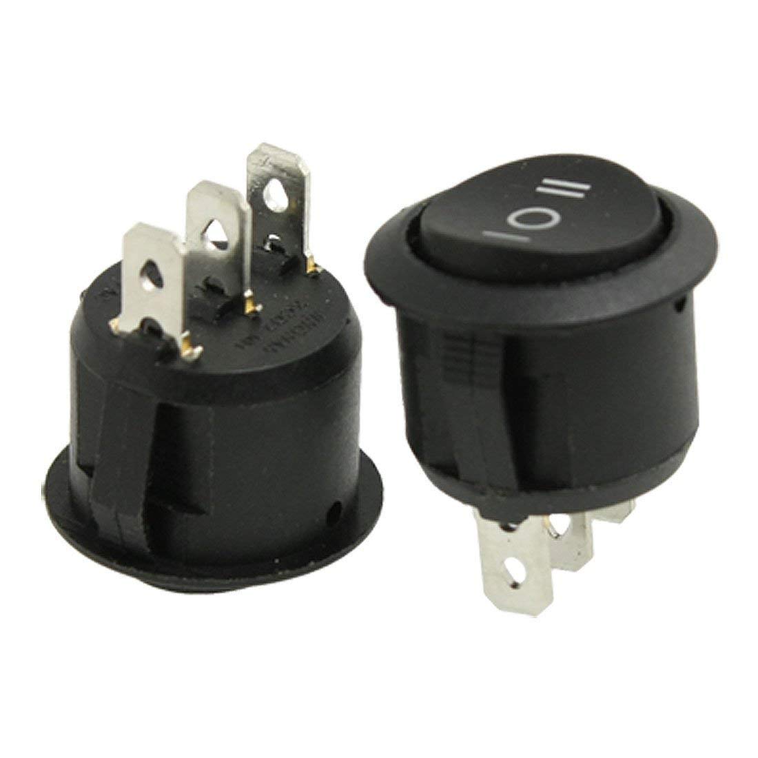SPDT Rocker Switch ON/OFF/ON 10 Pack