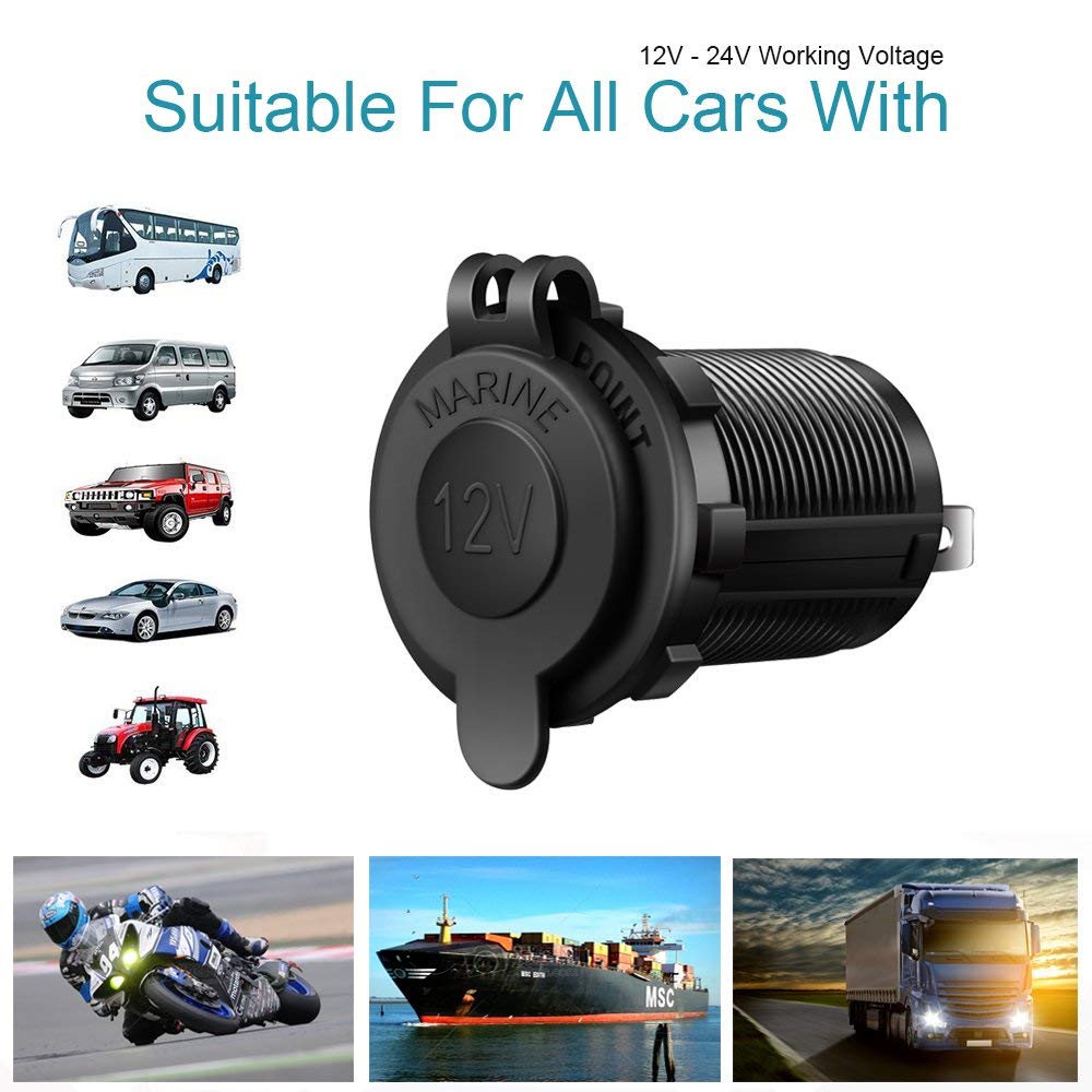 12V Waterproof Power Outlet 2 Pack - Image 5