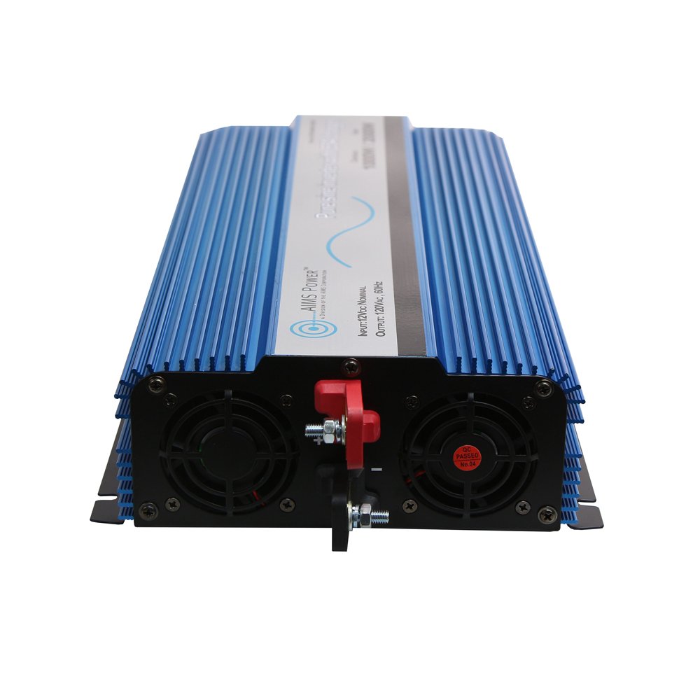 AIMS Power 1000 Watt Pure Sine Inverter with 25/55 Amp Charger - Image 3