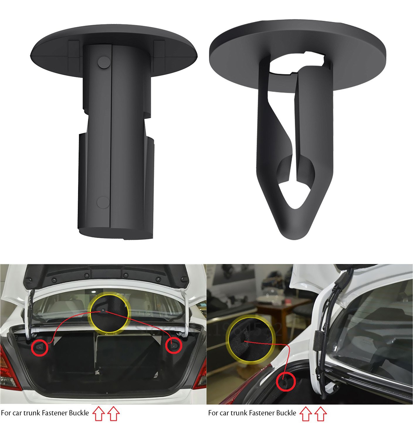 Nylon Bumper Fastener Rivet Clips Auto Body Clips - Image 5